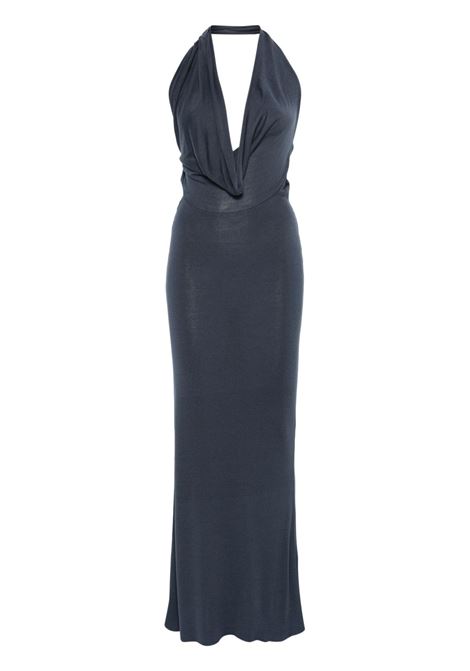Abito maxi in maglia yara in blu Aya muse - donna AYA MUSE | AMSS2596NVY